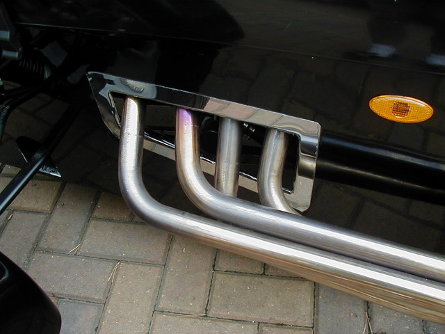 Exhaust heat protection 